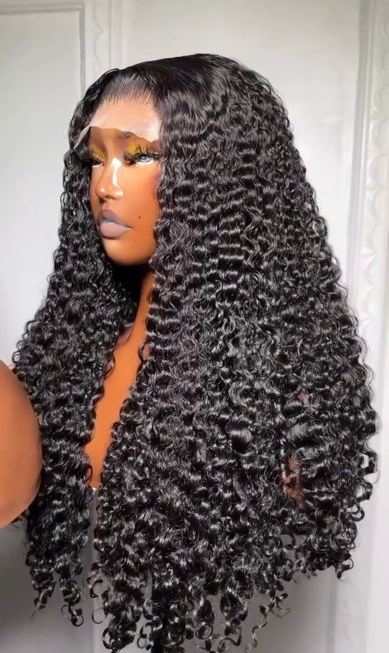 CURLY BOUJI WIG